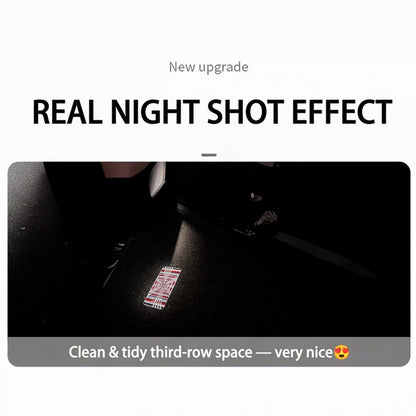 Tesla Model X Plaid Door Welcome Ambient Light - Interior Decor Projector