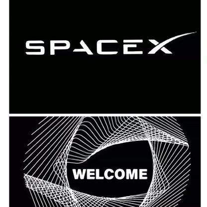 Tesla Model X Plaid Door Welcome Ambient Light - Interior Decor Projector