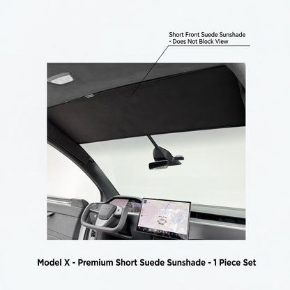 Tesla Model X Sunroof Shade Sun Blocker | Heat Insulation Roof Sunshade